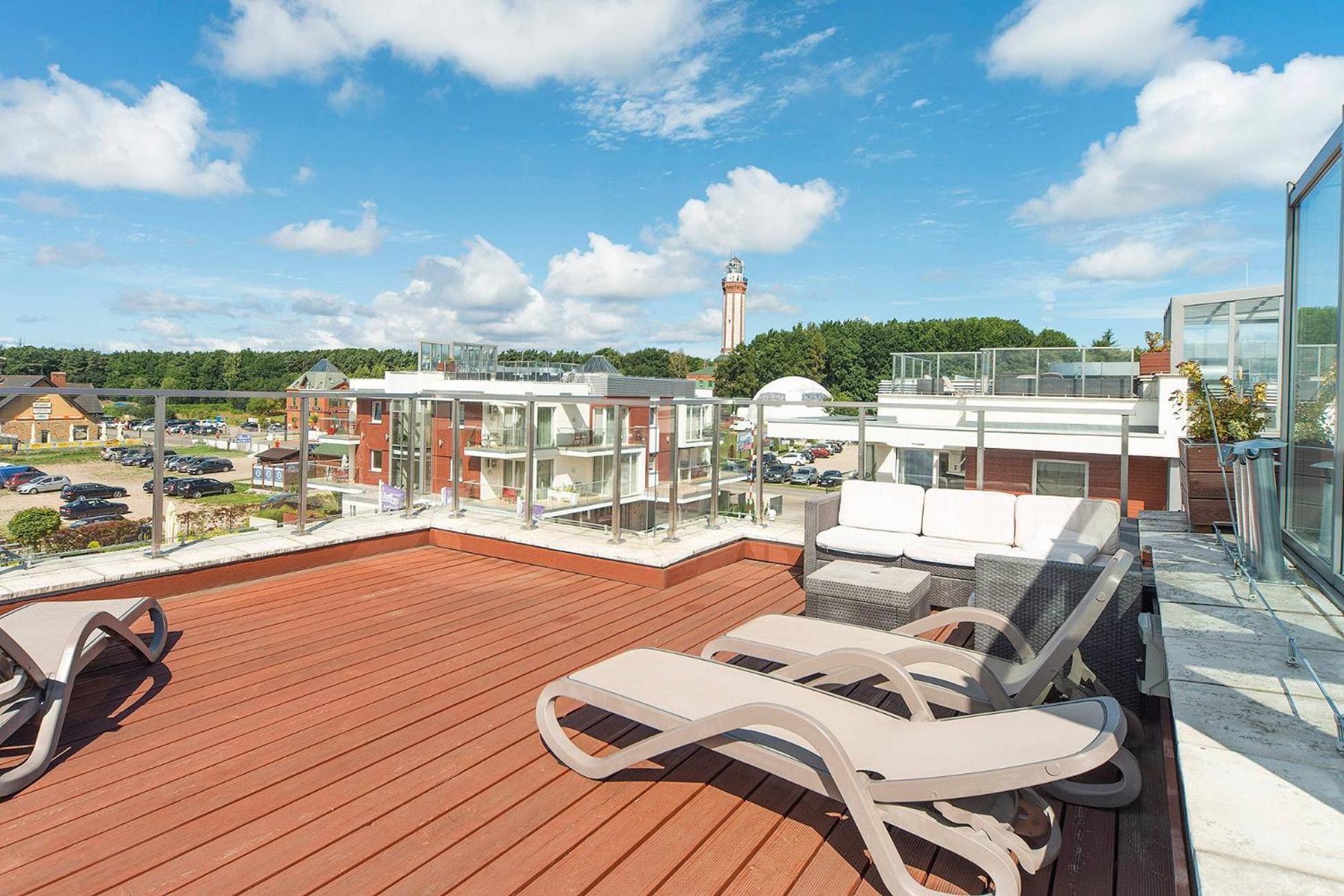 Eleganckie Apartamenty Sun Seasons 24 Blisko Plazy Z Parkingiem By Noclegi Renters Niechorze Exterior foto